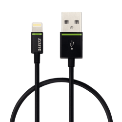 Kabel Leitz Complete ze złączem Lightning na USB, 30cm - czarny