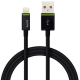 Kabel Leitz Complete ze złączem Lightning na USB, 2m - czarny