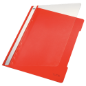 Skoroszyt sztywny PCV Leitz A4 - czerwony
