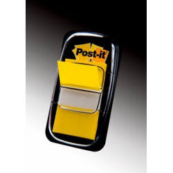 Zakładki indeksujące 3M Post-it (680-5) PP, 25x43mm/50szt. - żółte