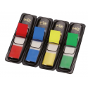 Zakładki indeksujące 3M Post-it (683-4) PP, 12x43mm, 4x35k - mix kolorów