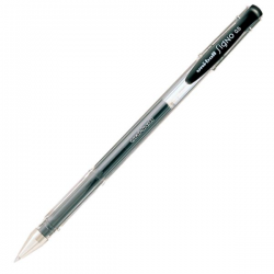 Długopis żelowy Uni UM-100 - czarny