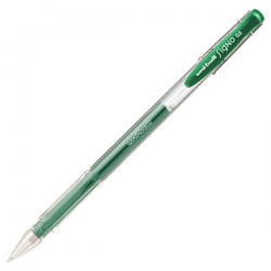 Długopis żelowy Uni UM-100 - zielony