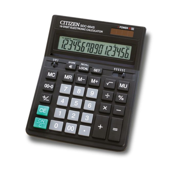 Kalkulator Citizen SDC-664S