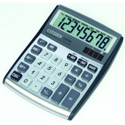 Kalkulator Citizen CDC-80WB - srebrny