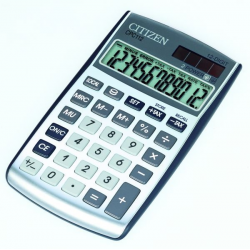 Kalkulator Citizen CPC-112WB - srebrny