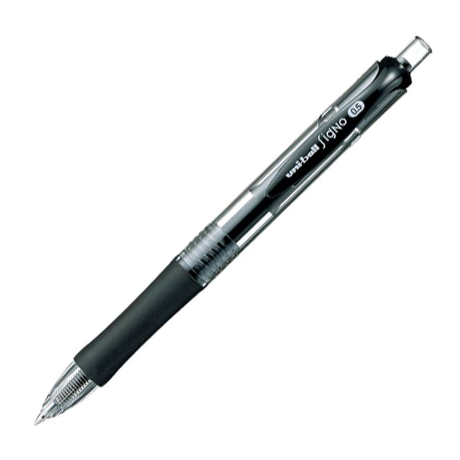 Długopis żelowy Uni UMN-152 - czarny