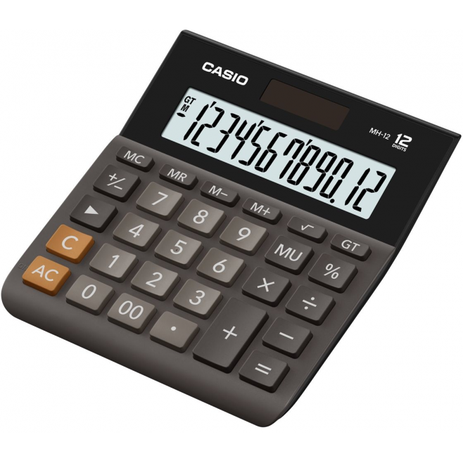 Kalkulator Casio MH-12BK-S