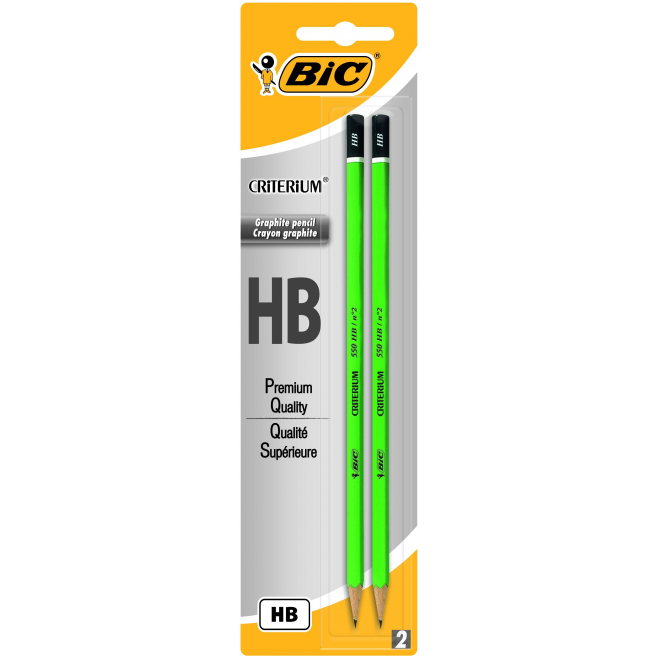Ołówek Bic Criterium 550 - HB - 2 sztuki