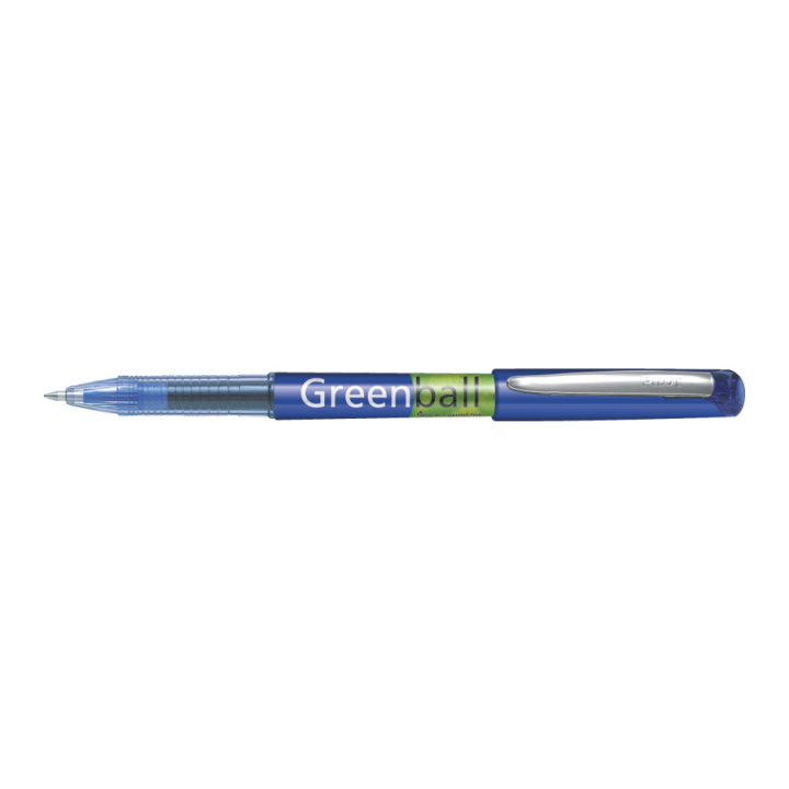 Pióro kulkowe Pilot Begreen - Greenball Ink Writing - niebieskie