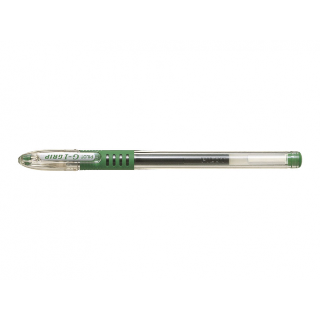 Długopis żelowy Pilot G-1 Grip - zielony