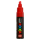 Marker z farbą plakatową Uni POSCA PC-8K - czerwony
