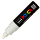 Marker z farbą plakatową Uni POSCA PC-8K - biały