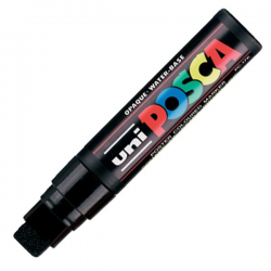 Marker z farbą plakatową Uni POSCA PC-17K - czarny