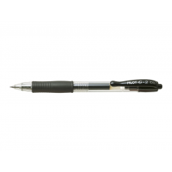 Długopis żelowy Pilot G-2 - czarny