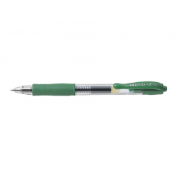 Długopis żelowy Pilot G-2 - zielony