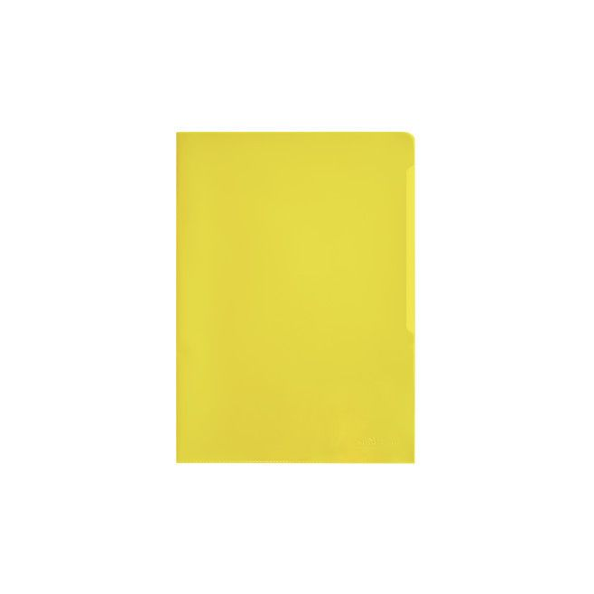 Obwoluta na dokumenty Standard A4 - transparentna żółta / 100 szt.