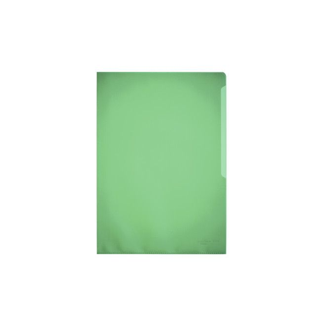 Obwoluta na dokumenty Standard A4 - transparentna zielona / 100 szt.