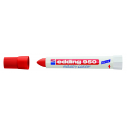 Marker Edding 950 przemysłowy w paście - czerwony