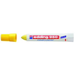 Marker Edding 950 przemysłowy w paście - żółty