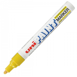 Marker olejowy Uni PAINT PX-20 - żółty