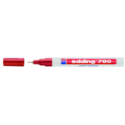Marker olejowy Edding 780  - czerwony