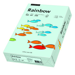 Papier kolorowy Rainbow A4 160g/250ark., nr 82 - niebieski jasny
