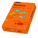 Papier kolorowy Rainbow A4 160g/250ark., nr 26 - pomarańczowy ciemny