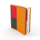 Kołonotatnik Oxford Activebook A4+ w linie - pomarańczowy