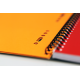 Kołonotatnik Oxford Activebook A5+ w linie - pomarańczowy