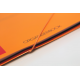 Kołonotatnik Oxford Organiserbook A4+ w linie - pomarańczowy
