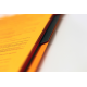 Kołonotatnik Oxford Filingbook A4+ w linie - pomarańczowy