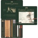 Zestaw ołówków i grafitów Pitt Monochrome Faber-Castell - 21 elementów