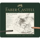Zestaw ołówków i grafitów Faber-Castell Pitt Charcoal - 24 elementy