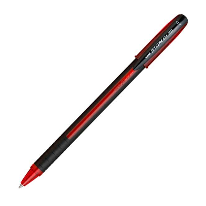 Długopis kulkowy Uni Jetstream SX-101 - czerwony
