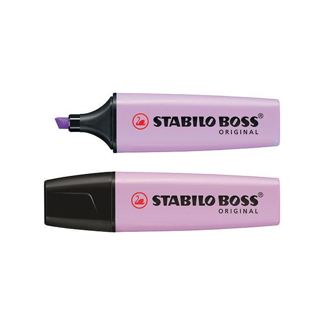 Zakreślacz Stabilo BOSS - pastelowy lila