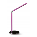 Lampka biurkowa Cep CLED-100 ze ściemniaczem - różowo-czarna