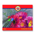Kredki Koh-I-Noor pastele suche TOISON D'OR - 6 kolorów