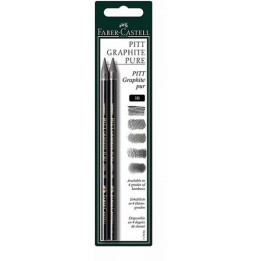 Kredki grafitowe Faber Castell Pitt 3B / 2szt