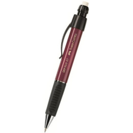 Ołówek automatyczny Grip Plus 1307 czerwony metalik Faber-Castell