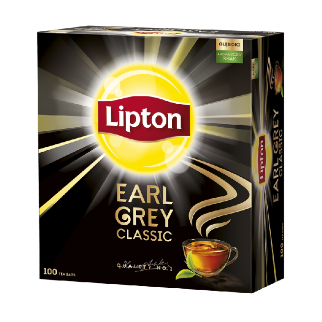 Herbata Lipton Earl Grey Classic - 100 torebek