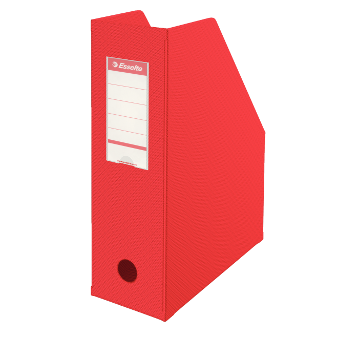 Pojemnik składany na dokumenty Esselte Vivida 100mm - czerwony