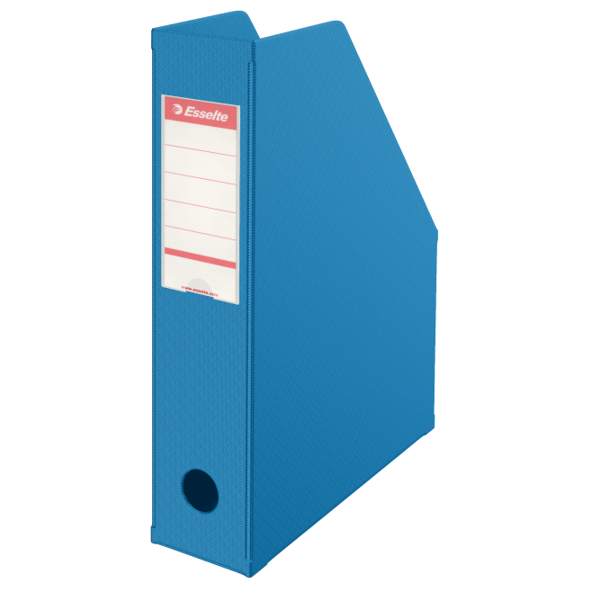 Pojemnik składany na dokumenty Esselte Vivida 70mm - niebieski
