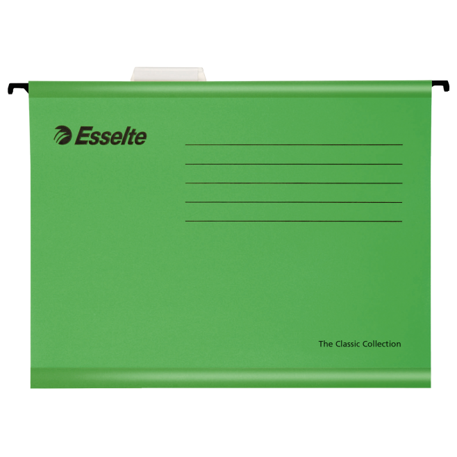 Teczka zawieszana Esselte Classic A4 - zielona