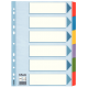 Przekładki kartonowe Esselte Mylar A4 6 kart z laminowanymi indeksami