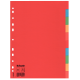 Przekładki kartonowe Esselte bez karty opisowej A4 kolorowe  - 10 kart