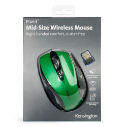 Mysz bezprzewodowa Kensington Pro Fit średnia - zielona