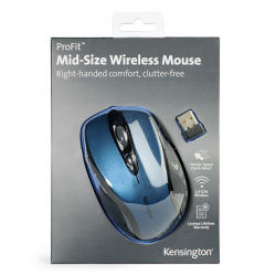 Mysz bezprzewodowa Kensington Pro Fit średnia - niebieska
