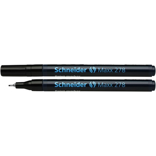 Marker olejowy Schneider MAXX 278, 0,8mm - czarny