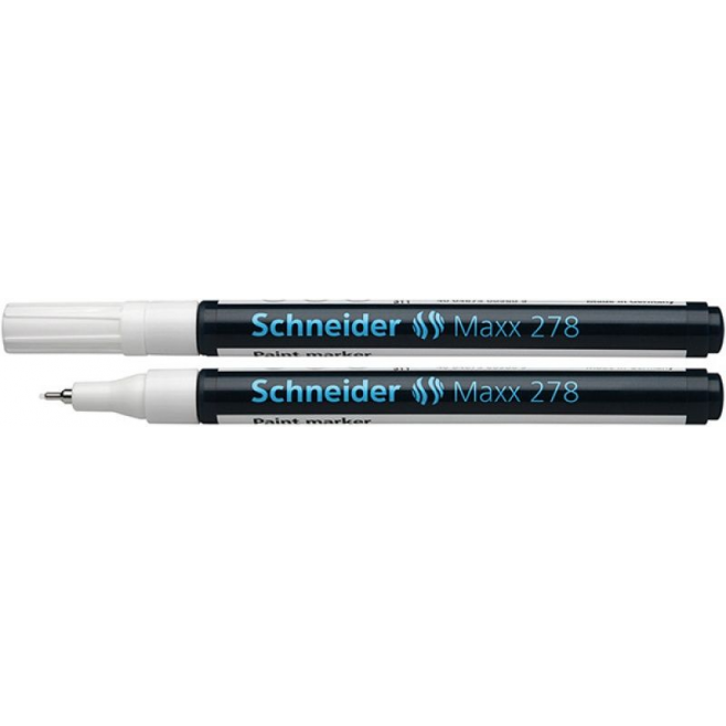Marker olejowy Schneider MAXX 278, 0,8mm - biały